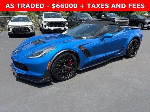 Laguna Blue Tintcoat 2015 Chevrolet Corvette Z06