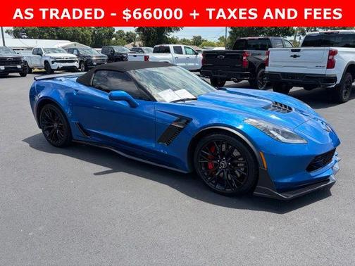 Laguna Blue Tintcoat 2015 Chevrolet Corvette Z06