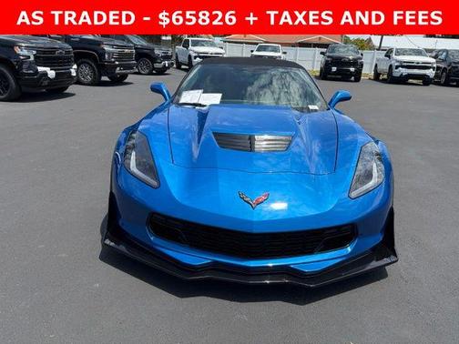 Laguna Blue Tintcoat 2015 Chevrolet Corvette Z06