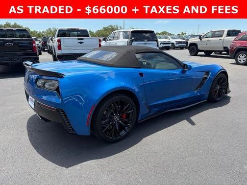 Laguna Blue Tintcoat 2015 Chevrolet Corvette Z06