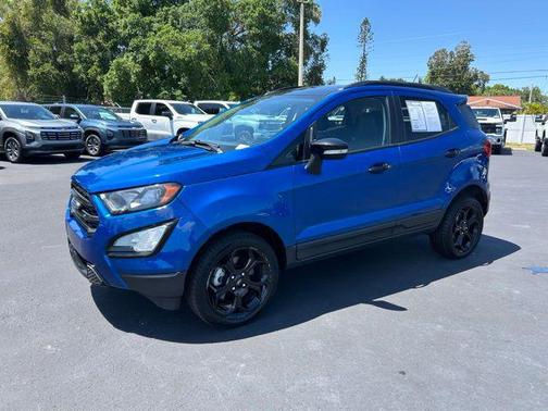 Lightning Blue Metallic 2021 Ford EcoSport SES