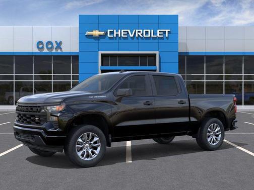 Black 2026 Chevrolet Silverado 1500 Custom