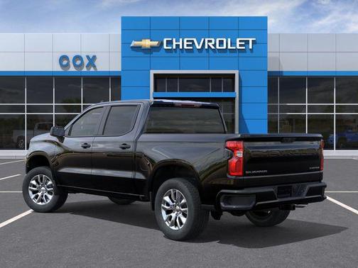 Black 2026 Chevrolet Silverado 1500 Custom