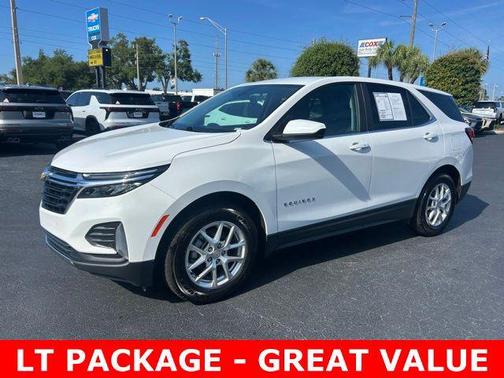 Summit White 2024 Chevrolet Equinox 1LT