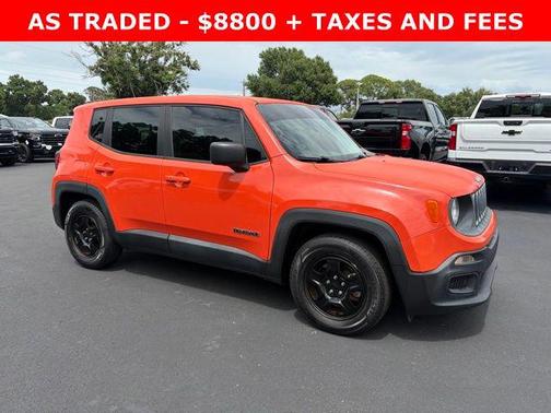Omaha Orange 2016 Jeep Renegade Sport