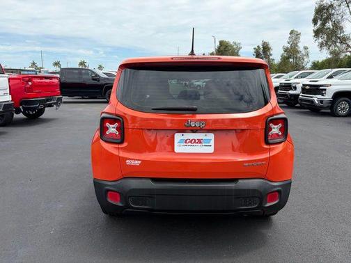 Omaha Orange 2016 Jeep Renegade Sport