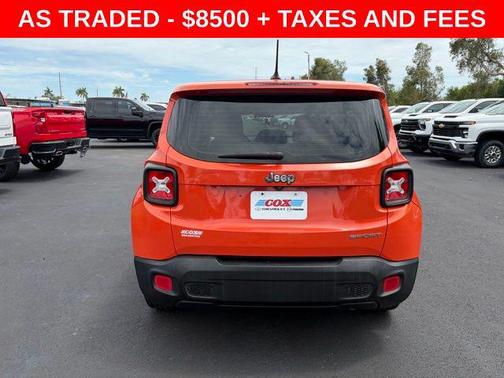 Omaha Orange 2016 Jeep Renegade Sport