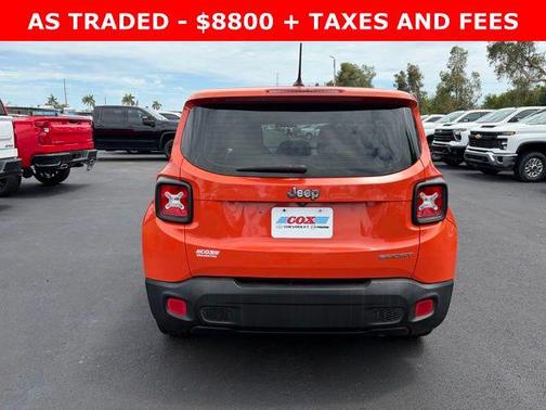 Omaha Orange 2016 Jeep Renegade Sport