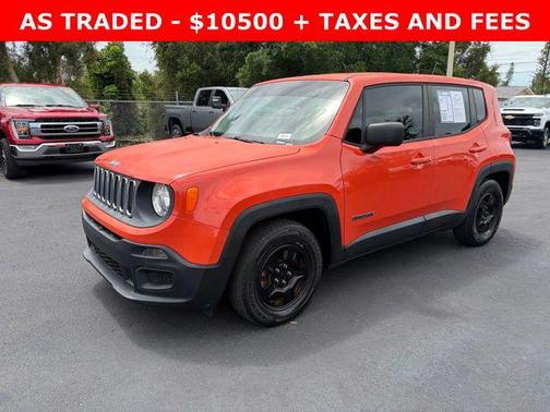 Omaha Orange 2016 Jeep Renegade Sport
