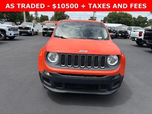 Omaha Orange 2016 Jeep Renegade Sport
