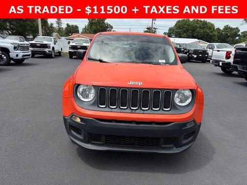 Omaha Orange 2016 Jeep Renegade Sport