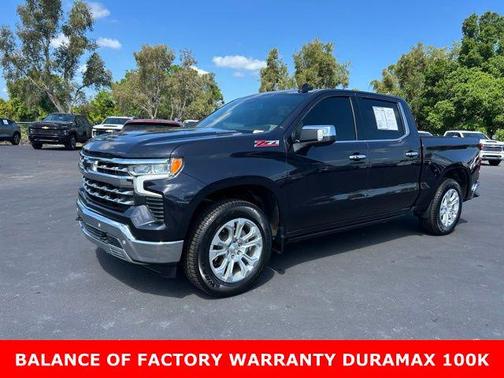 Dark Ash Metallic 2024 Chevrolet Silverado 1500 LTZ