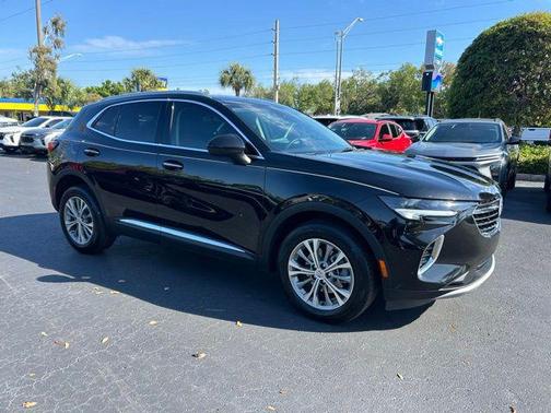 Ebony Twilight Metallic 2023 Buick Envision Preferred FWD