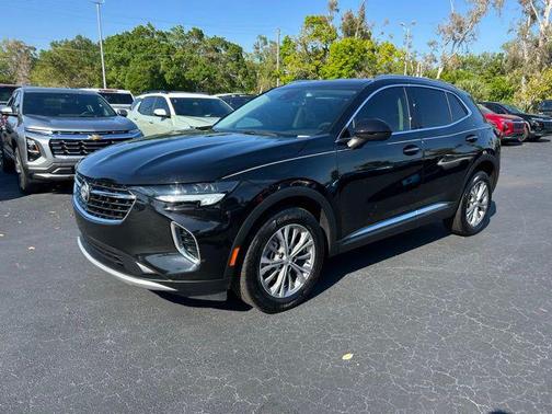 Ebony Twilight Metallic 2023 Buick Envision Preferred FWD