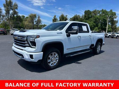 Polar White Tricoat 2026 Chevrolet Silverado 2500 High Country