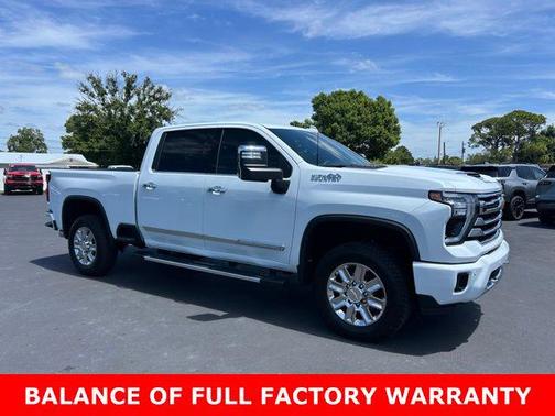 Polar White Tricoat 2026 Chevrolet Silverado 2500 High Country