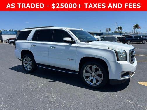 Summit White 2018 GMC Yukon SLT