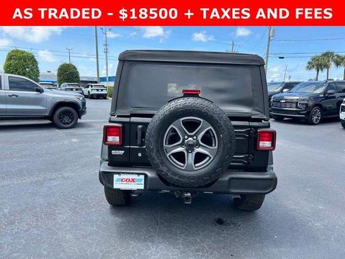 Black Clearcoat 2018 Jeep Wrangler Unlimited Sport