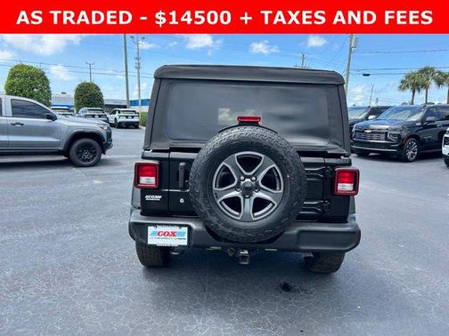 Black Clearcoat 2018 Jeep Wrangler Unlimited Sport