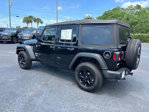 Black Clearcoat 2018 Jeep Wrangler Unlimited Sport