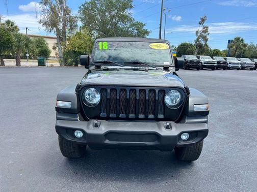 Black Clearcoat 2018 Jeep Wrangler Unlimited Sport