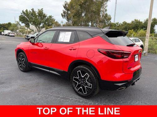 Red Hot 2023 Chevrolet Blazer RS