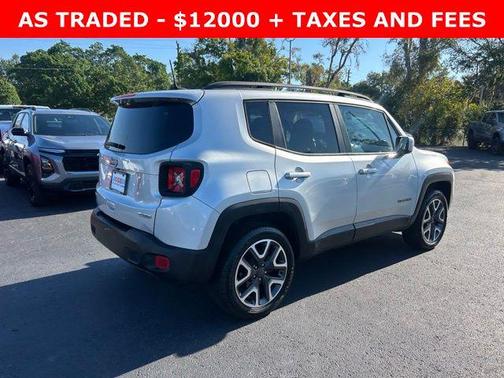 Glacier Metallic 2018 Jeep Renegade Latitude