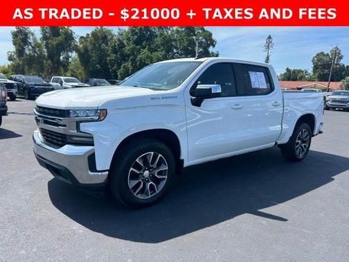 Summit White 2020 Chevrolet Silverado 1500 LT