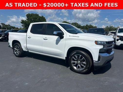 Summit White 2020 Chevrolet Silverado 1500 LT