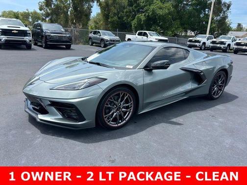 Hypersonic Gray Metallic 2024 Chevrolet Corvette Stingray w/2LT