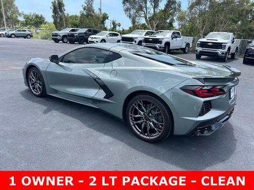 Hypersonic Gray Metallic 2024 Chevrolet Corvette Stingray w/2LT