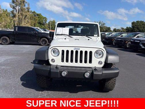 Bright White Clearcoat 2017 Jeep Wrangler Sport