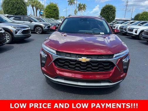 Crimson Metallic 2024 Chevrolet Trax LT