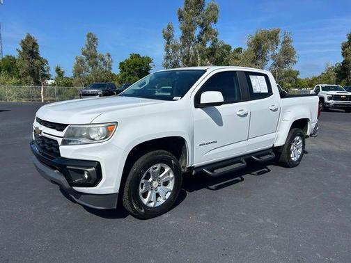 Summit White 2022 Chevrolet Colorado LT