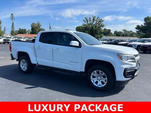 Summit White 2022 Chevrolet Colorado LT