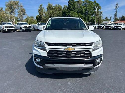 Summit White 2022 Chevrolet Colorado LT