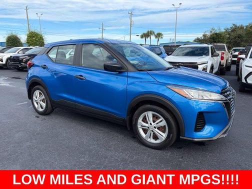 Electric Blue Metallic 2021 Nissan Kicks S