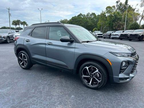 Satin Steel Metallic 2021 Chevrolet Trailblazer RS