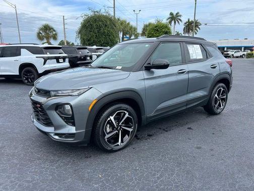 Satin Steel Metallic 2021 Chevrolet Trailblazer RS