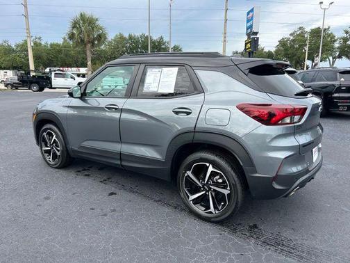 Satin Steel Metallic 2021 Chevrolet Trailblazer RS
