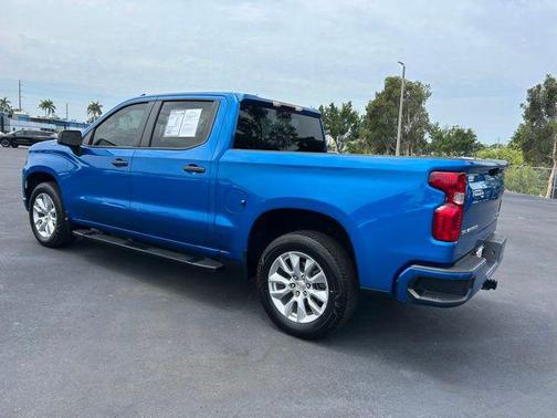 Glacier Blue Metallic 2024 Chevrolet Silverado 1500 Custom