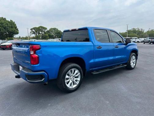 Glacier Blue Metallic 2024 Chevrolet Silverado 1500 Custom