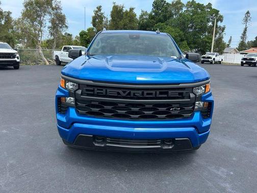 Glacier Blue Metallic 2024 Chevrolet Silverado 1500 Custom