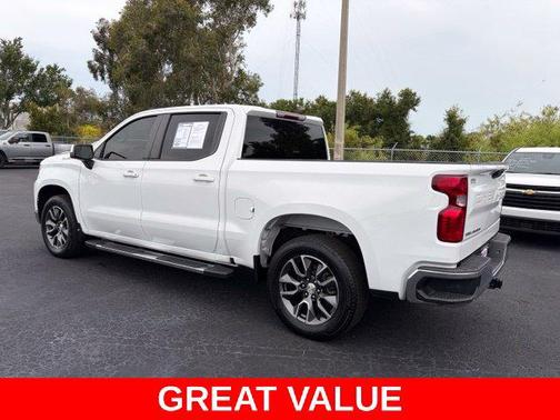 Summit White 2023 Chevrolet Silverado 1500 LT