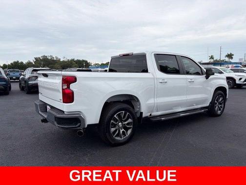 Summit White 2023 Chevrolet Silverado 1500 LT