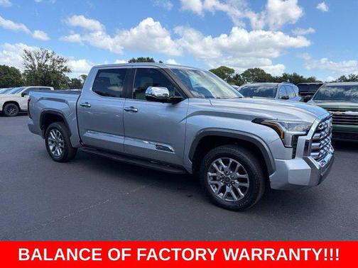 Celestial Silver Metallic 2024 Toyota Tundra 1794 Edition