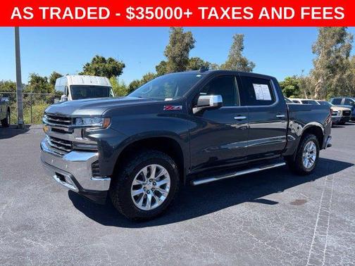 Shadow Gray Metallic 2022 Chevrolet Silverado 1500 Limited LTZ