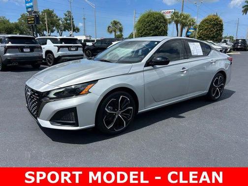 Brilliant Silver Metallic 2025 Nissan Altima SR FWD