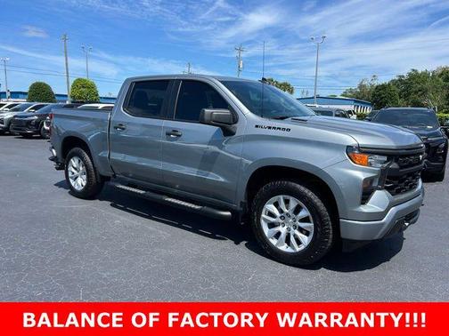 Sterling Gray Metallic 2025 Chevrolet Silverado 1500 Custom