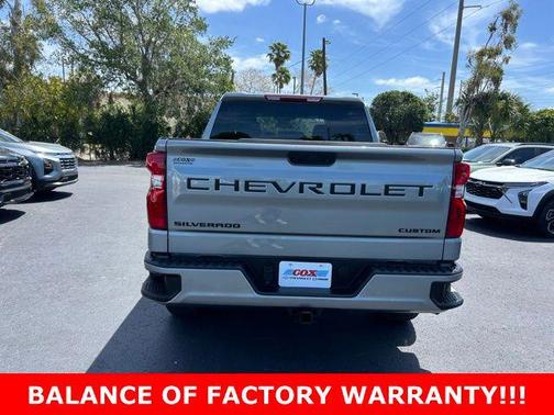 Sterling Gray Metallic 2025 Chevrolet Silverado 1500 Custom
